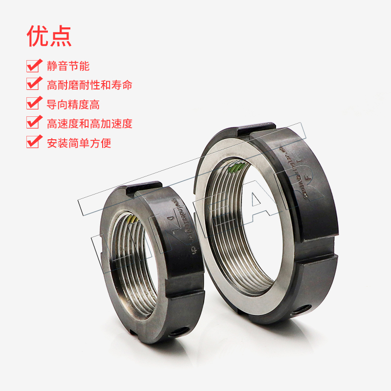 INA精密鎖緊螺母 ZM90 100%原裝正品 進(jìn)口螺母 絲杠軸承專用(圖文)
